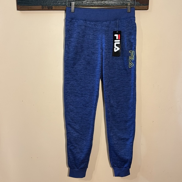 Fila Purple Blue Athletic Track Pants Size XL 14-16 - Picture 4 of 13